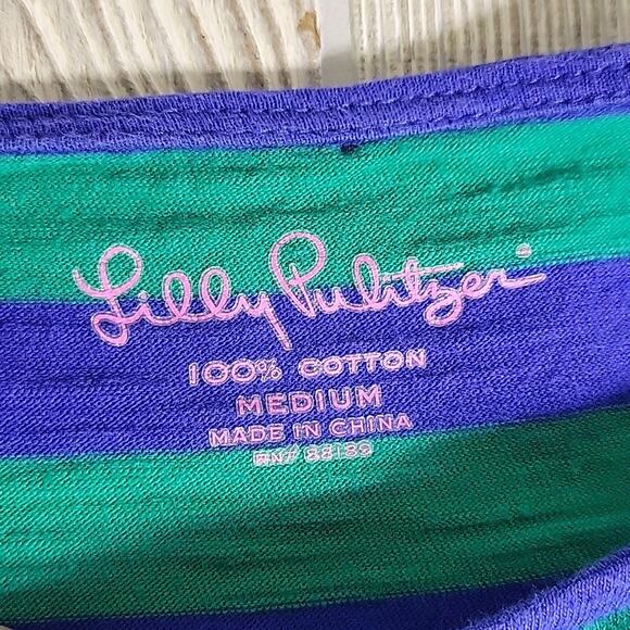 Lilly Pulitzer Cassie Stripe Dress Womens Size Medium - Picture 5 of 8